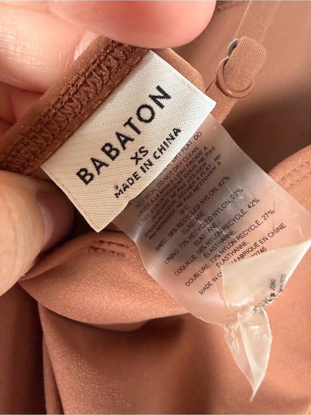 Babaton‎ Rust-Brown Scoop Neck Bodysuit - Picture 3 of 5